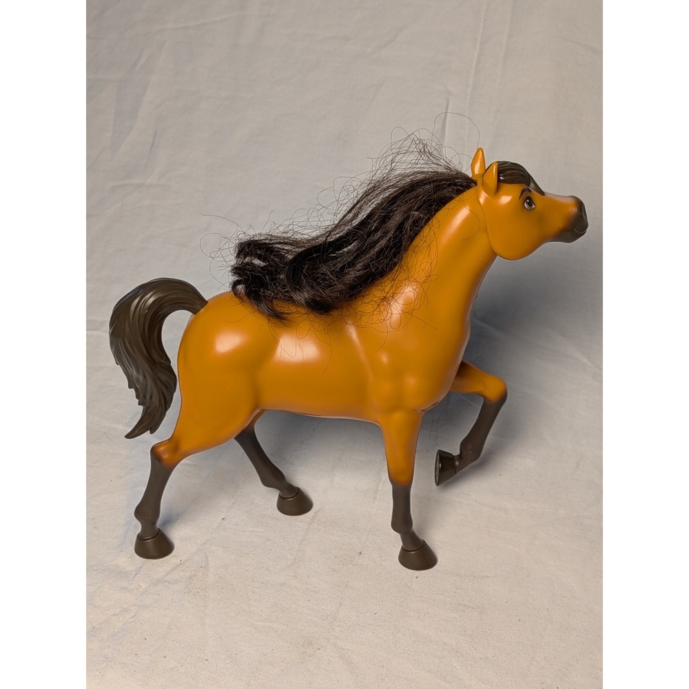 Mattel Spirit Untamed Horse Figure Buckskin Brown Black Mane GXF21 2020 DWA LLC